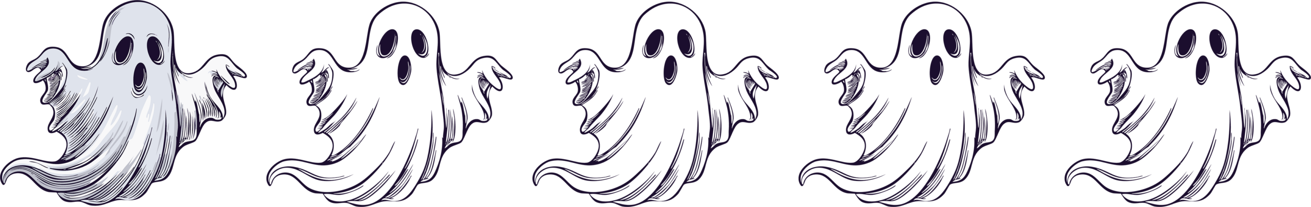 1 out of 5 ghosts rating