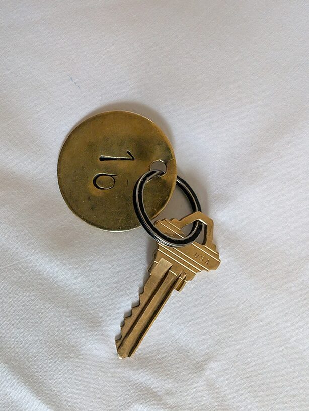 Hotel Vendome Room 16 key