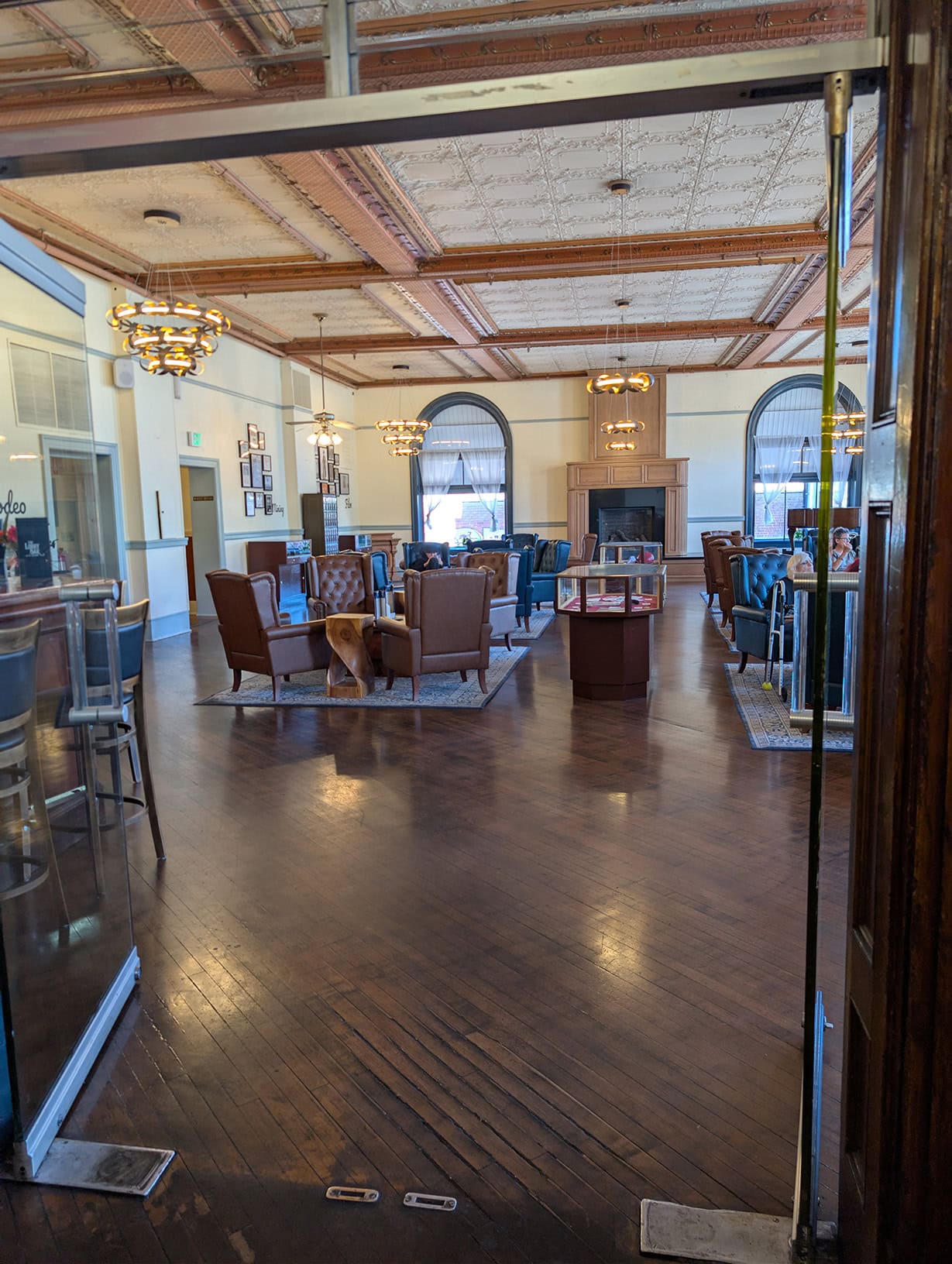 The lounge at the Hotel St. Michael in Prescott