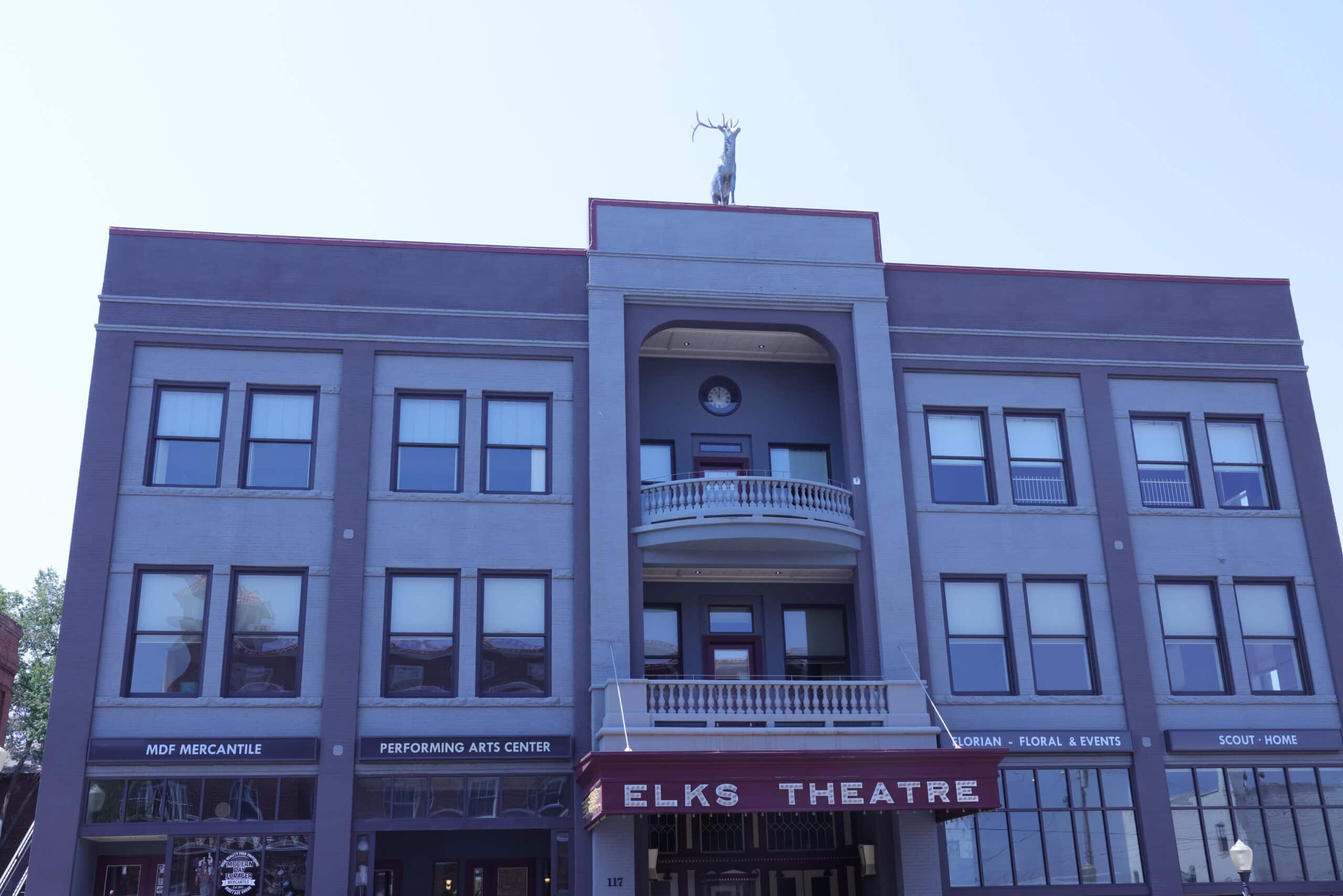 The Elks Opera House in downtown Prescott, Arizona, a beautifully restored 1905 theater